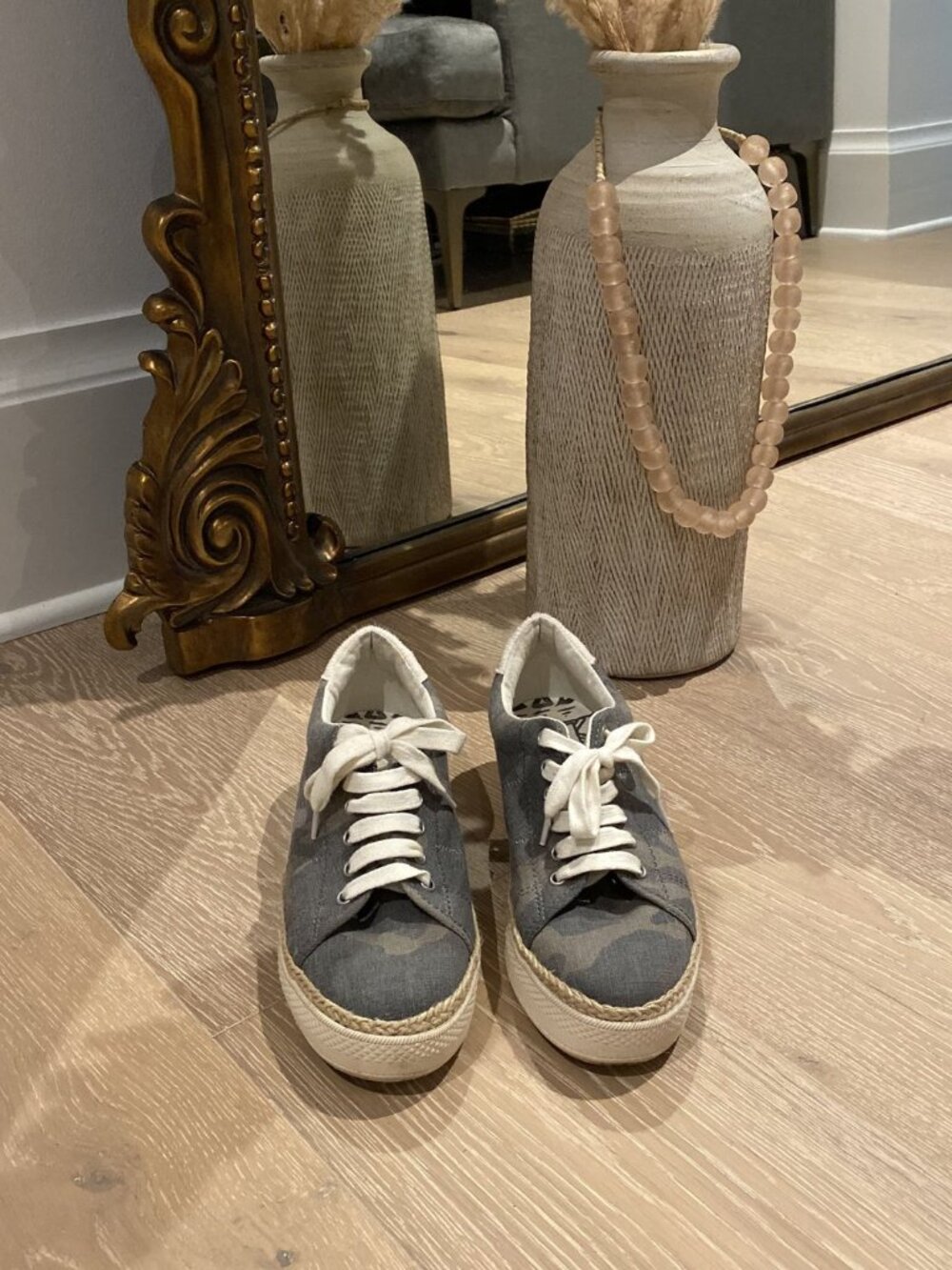 Dolce Vita Camo Espadrille Platform Sneakers